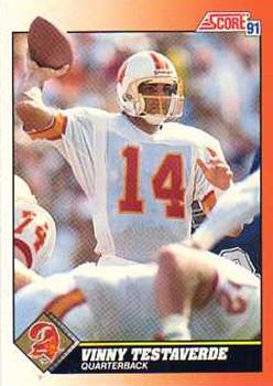 Vinny Testaverde Tampa Bay Buccaneers 1991 Score NFL #398